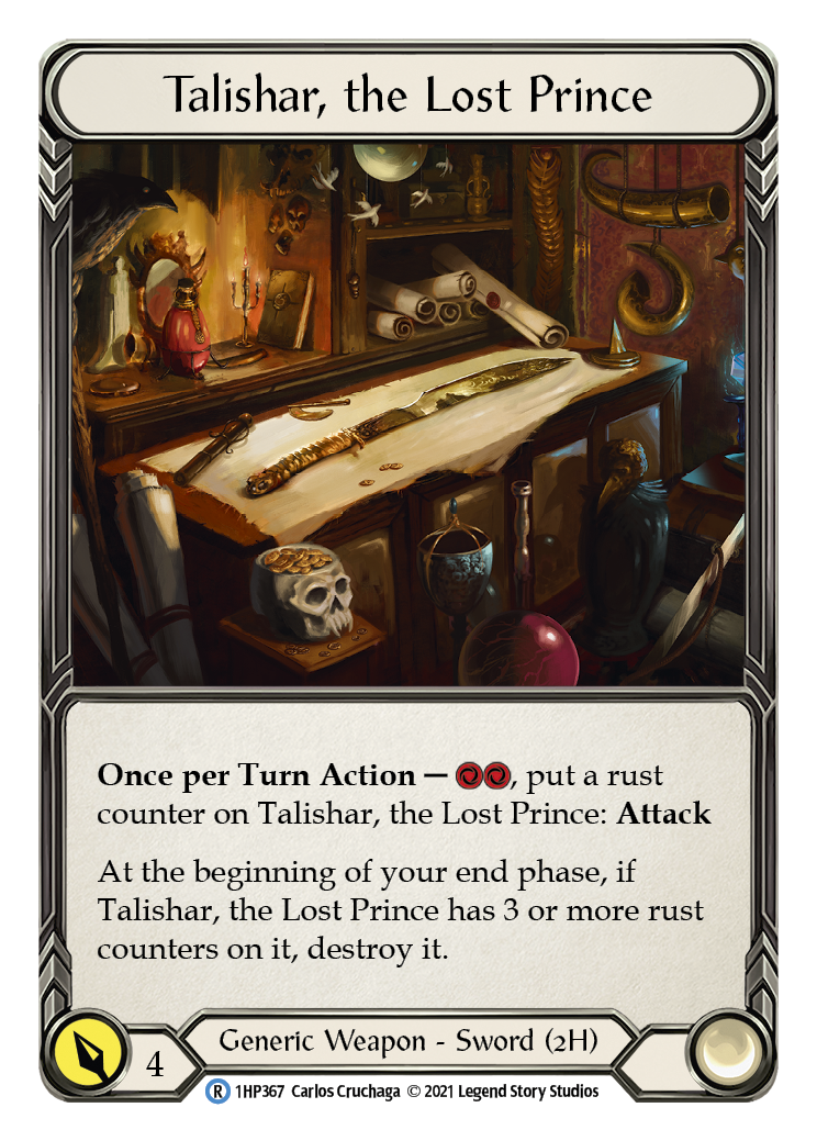 Talishar, the Lost Prince [1HP367]