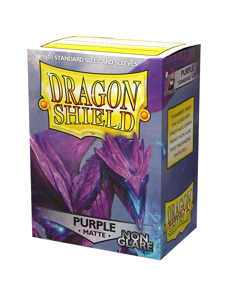 Dragon Shield - Matte Non Glare Sleeve Purple