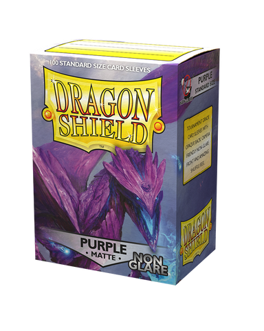 Dragon Shield - Matte Non Glare Sleeve Purple