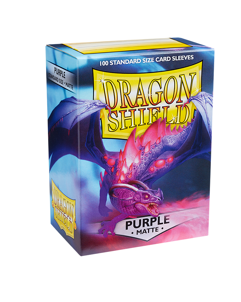 Dragon Shield - Matte Sleeve Purple