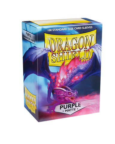 Dragon Shield - Matte Sleeve Purple