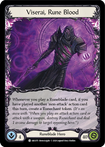 Viserai, Rune Blood [ARC075] Unlimited Edition Normal