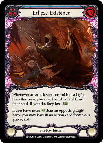 Eclipse Existence [MON218] 1st Edition Normal