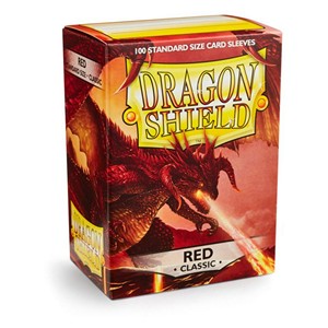 Dragon Shield - Classic Sleeve Red
