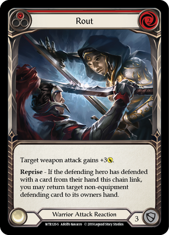 Rout [WTR120-S] Alpha Print Rainbow Foil