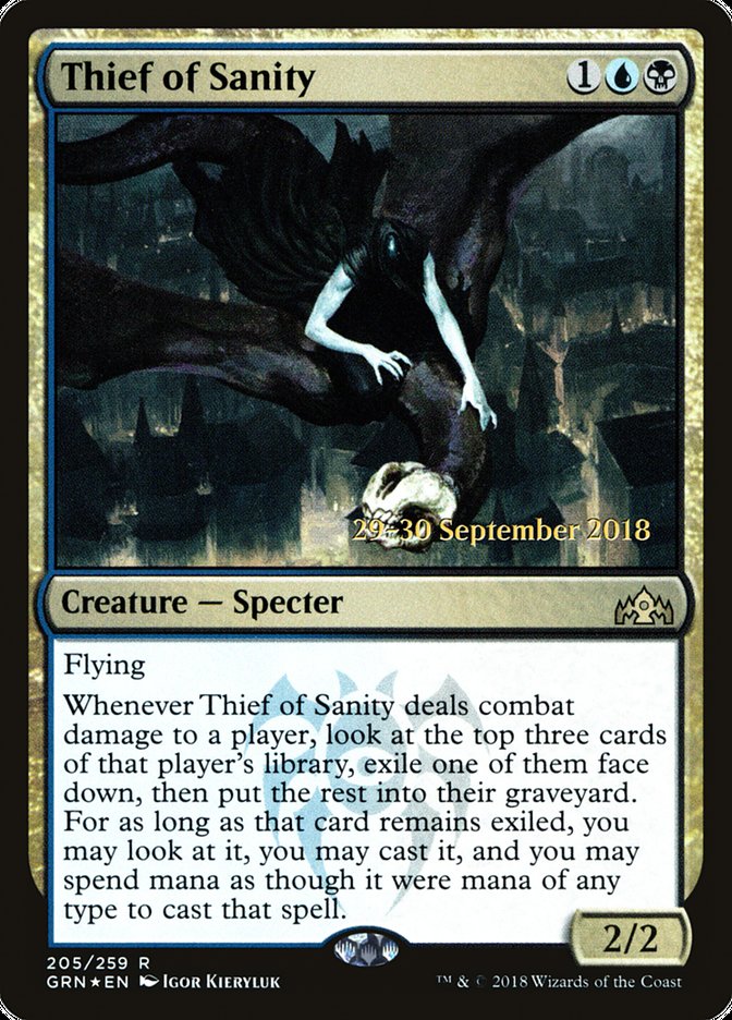 Thief of Sanity [Guilds of Ravnica Promos]