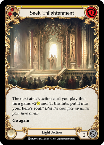 Seek Enlightenment (Yellow) [MON082] 1st Edition Normal