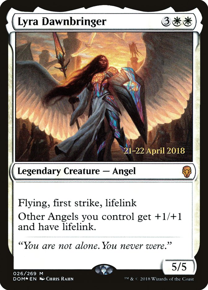 Lyra Dawnbringer [Dominaria Promos]