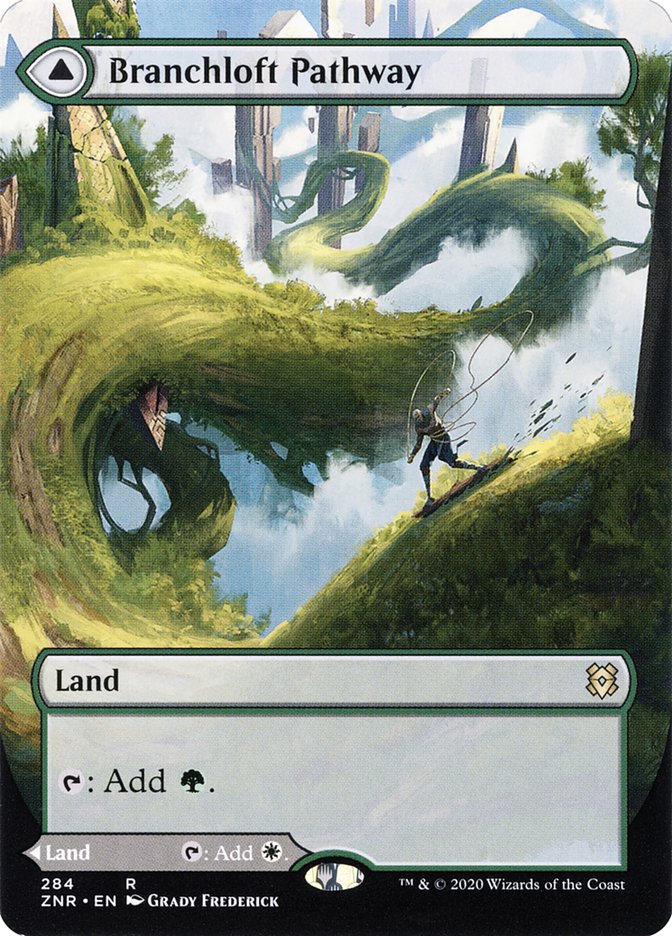 Branchloft Pathway // Boulderloft Pathway (Borderless) [Zendikar Rising]