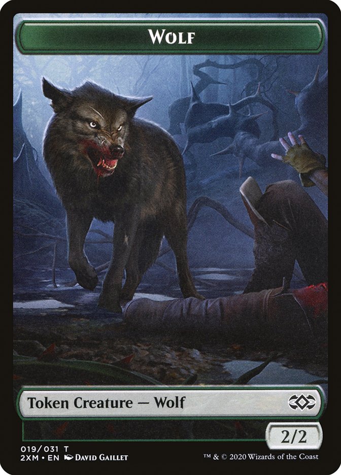 Wolf Token [Double Masters]