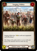 Surging Militia (Blue) [MON289] 1st Edition Normal