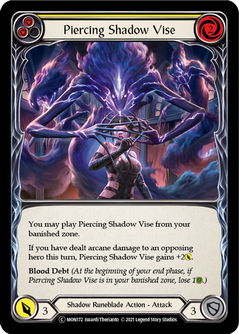 Piercing Shadow Vise (Yellow) [U-MON172] Unlimited Edition Normal