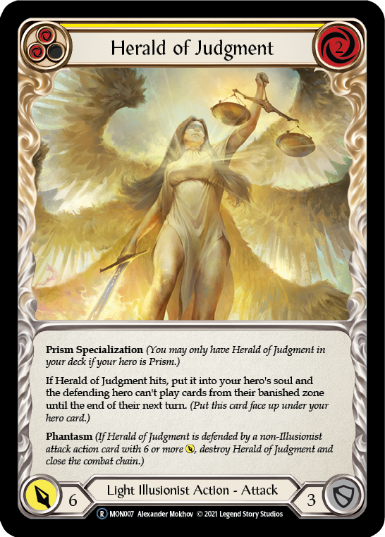 Herald of Judgment [U-MON007] Unlimited Edition Normal