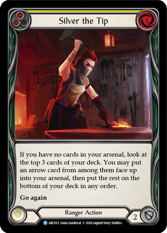 Silver the Tip (Yellow) [ARC052] Unlimited Edition Rainbow Foil
