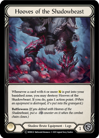 Hooves of the Shadowbeast [U-MON122] Unlimited Edition Normal