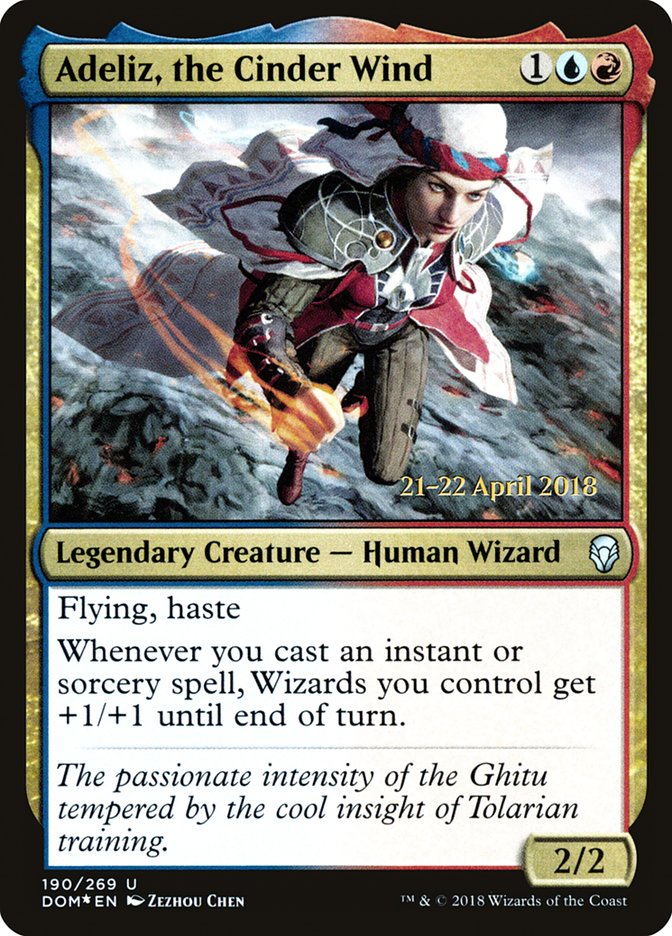 Adeliz, the Cinder Wind [Dominaria Promos]