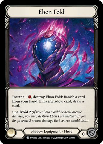 Ebon Fold (Cold Foil) [MON188-CF] 1st Edition Cold Foil