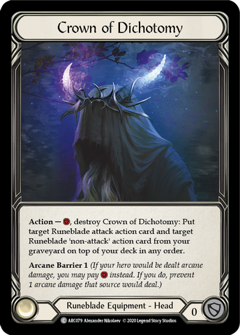 Crown of Dichotomy [ARC079] Unlimited Edition Rainbow Foil