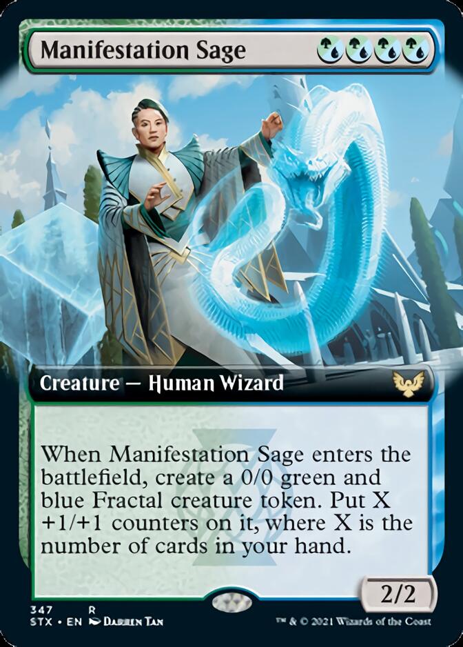 Manifestation Sage (Extended) [Strixhaven: School of Mages]