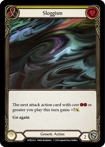 Sloggism (Yellow) [WTR222-C] Alpha Print Rainbow Foil