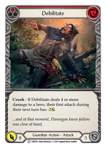 Debilitate (Red) [1HP076]