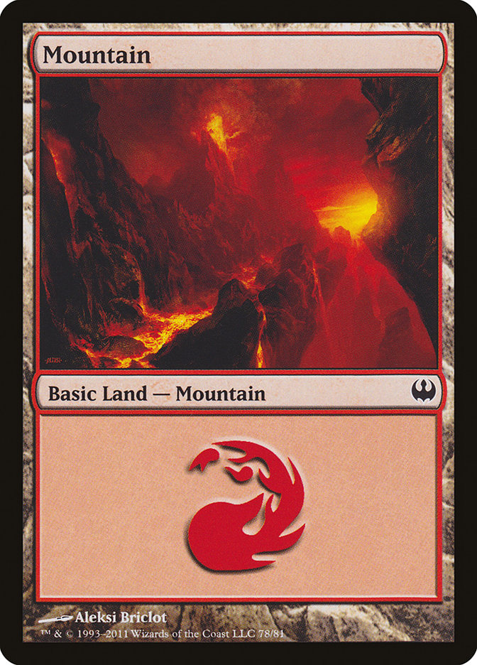 Mountain [Duel Decks: Knights vs. Dragons]