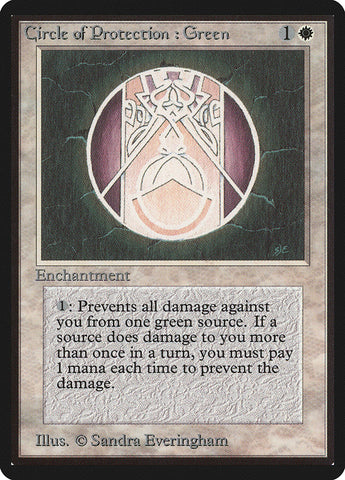 Circle of Protection: Green [Limited Edition Beta]