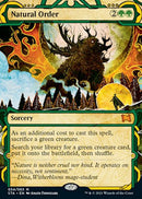 Natural Order (Etched Foil) [Strixhaven Mystical Archive]
