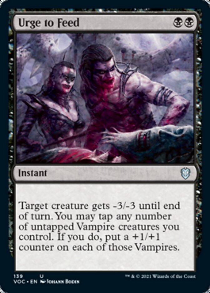 Urge to Feed [Innistrad: Crimson Vow Commander]