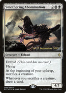 Smothering Abomination (Prerelease Promo) [Battle for Zendikar Prerelease Promos]
