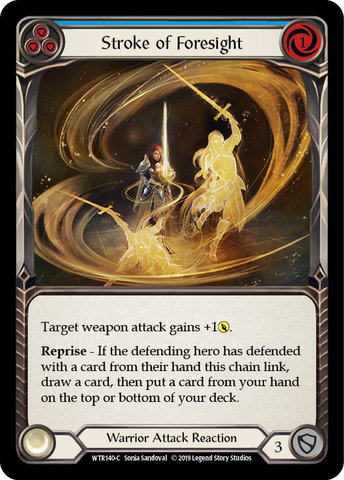 Stroke of Foresight (Blue) [WTR140-C] Alpha Print Normal