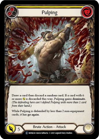 Pulping (Yellow) [U-MON224] Unlimited Edition Normal