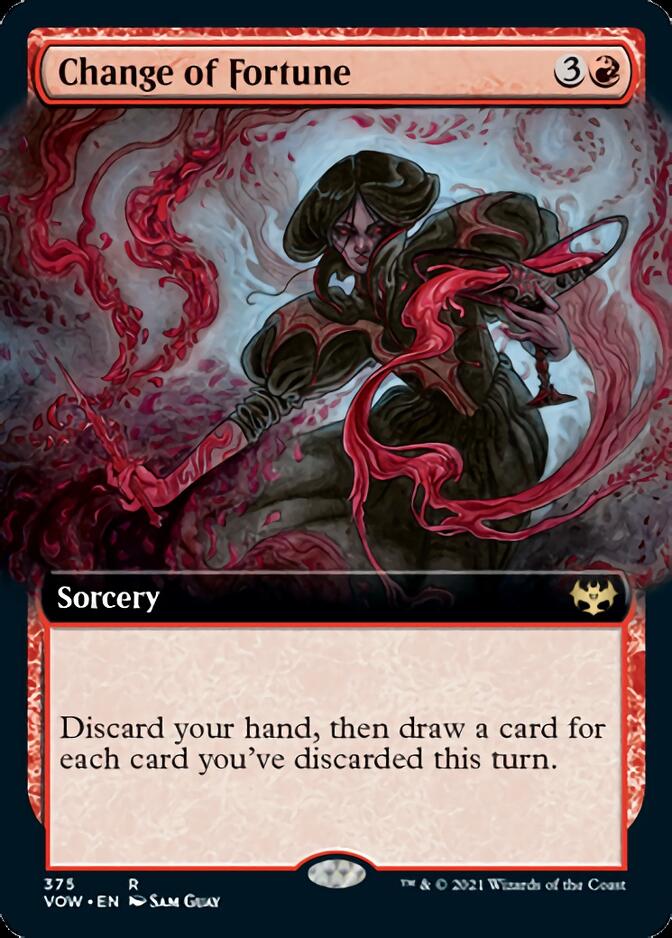 Change of Fortune (Extended) [Innistrad: Crimson Vow]