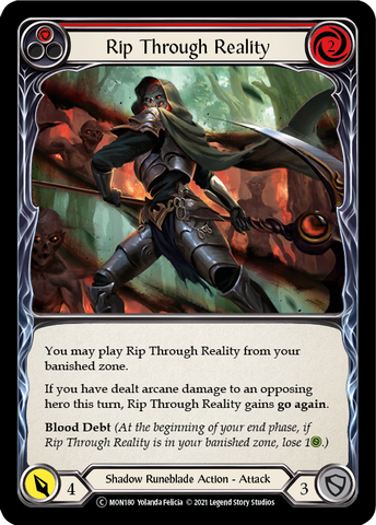Rip Through Reality (Red) [U-MON180] Unlimited Edition Normal