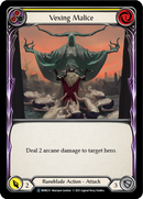 Vexing Malice (Yellow) (Rainbow Foil) [U-MON233-RF] Unlimited Edition Rainbow Foil