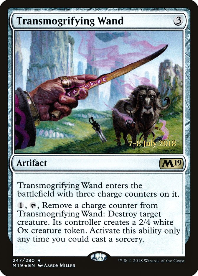 Transmogrifying Wand [Core Set 2019 Promos]