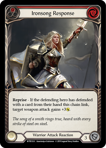 Ironsong Response (Red) [WTR132-C] Alpha Print Normal