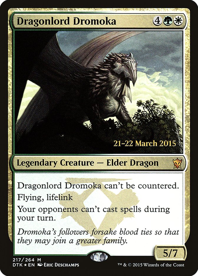 Dragonlord Dromoka [Dragons of Tarkir Promos]