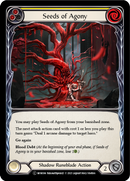 Seeds of Agony (Yellow) (Rainbow Foil) [U-MON184-RF] Unlimited Edition Rainbow Foil