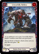 Unworldly Bellow (Blue) (Rainbow Foil) [U-MON152-RF] Unlimited Edition Rainbow Foil
