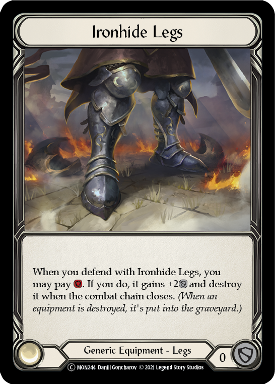 Ironhide Legs [U-MON244] Unlimited Edition Normal