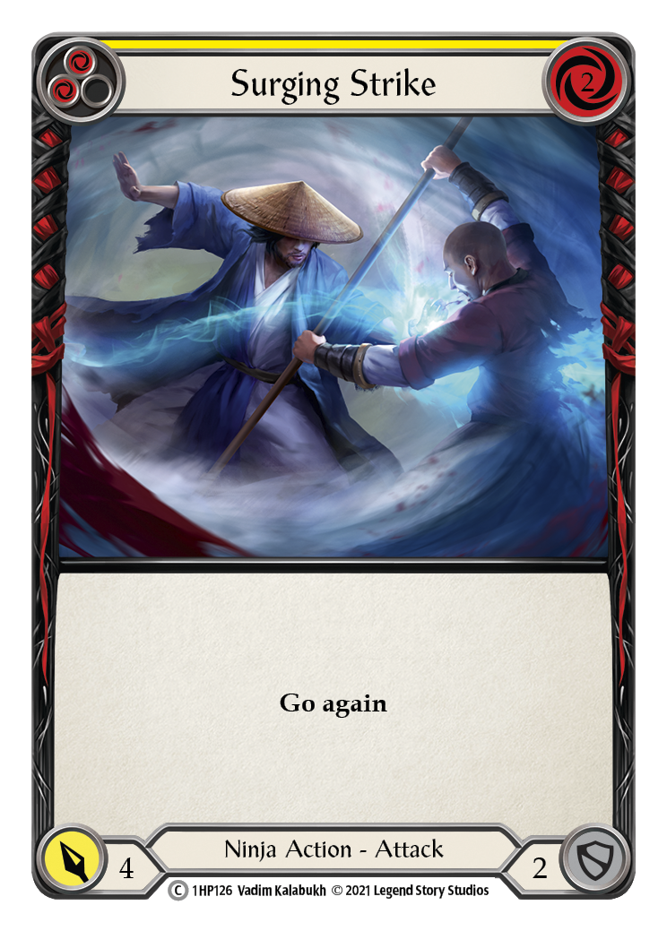 Surging Strike (Yellow) [1HP126]
