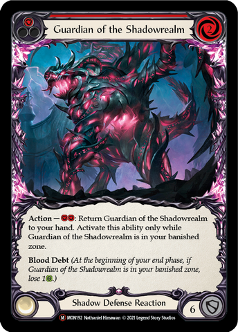 Guardian of the Shadowrealm [U-MON192] Unlimited Edition Normal