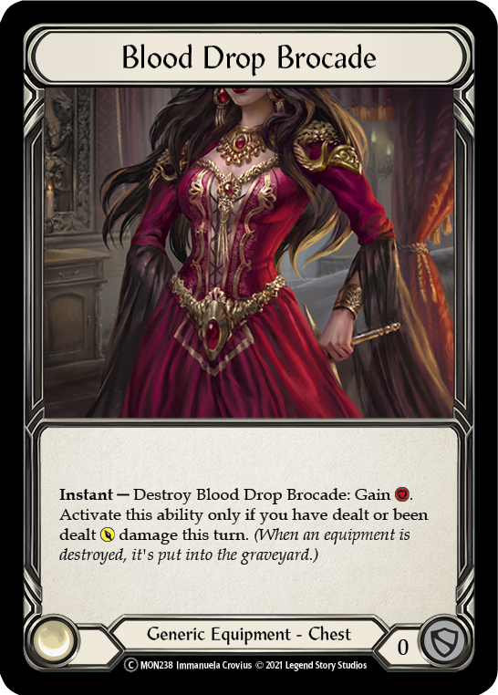 Blood Drop Brocade [U-MON238] Unlimited Edition Normal