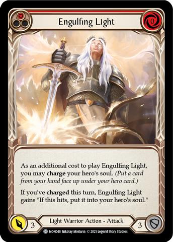 Engulfing Light (Red) [MON048] 1st Edition Normal
