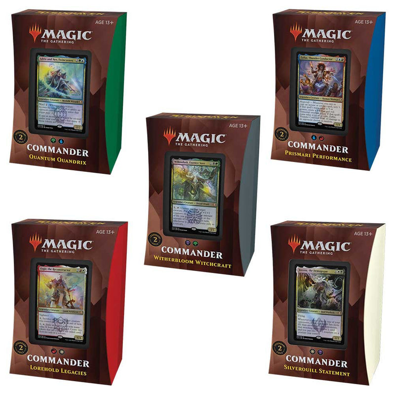 MTG - 2021 Commander Deck: Set of Five