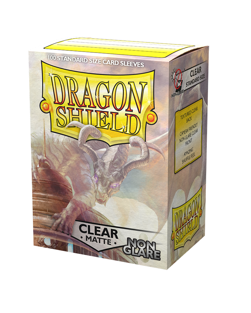 Dragon Shield - Matte Non Glare Sleeve Clear
