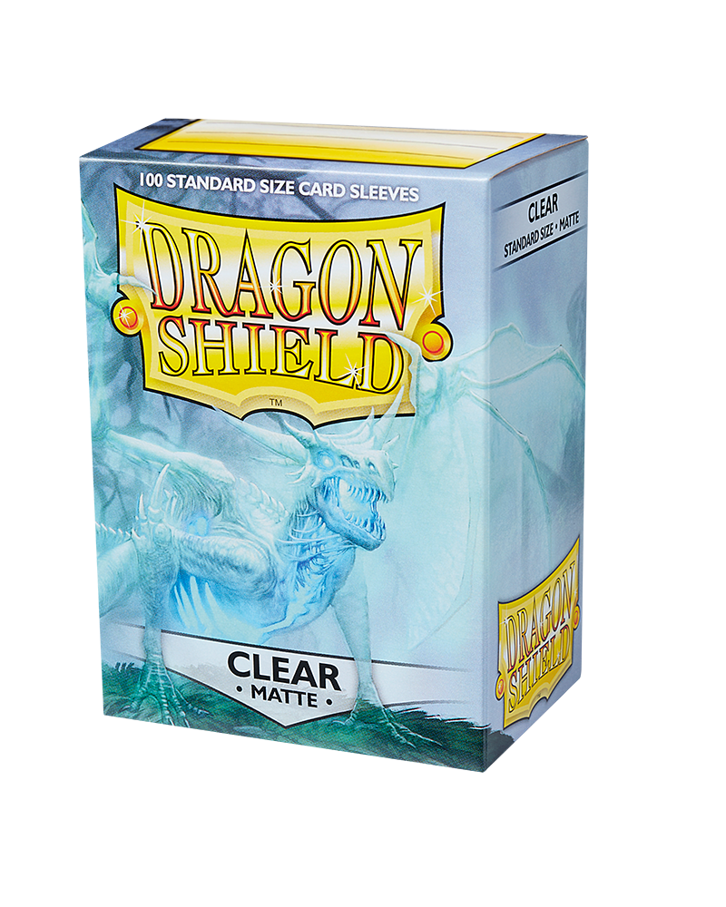Dragon Shield - Matte Sleeve Clear