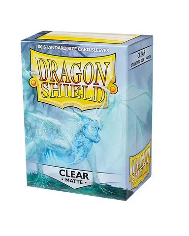 Dragon Shield - Matte Sleeve Clear