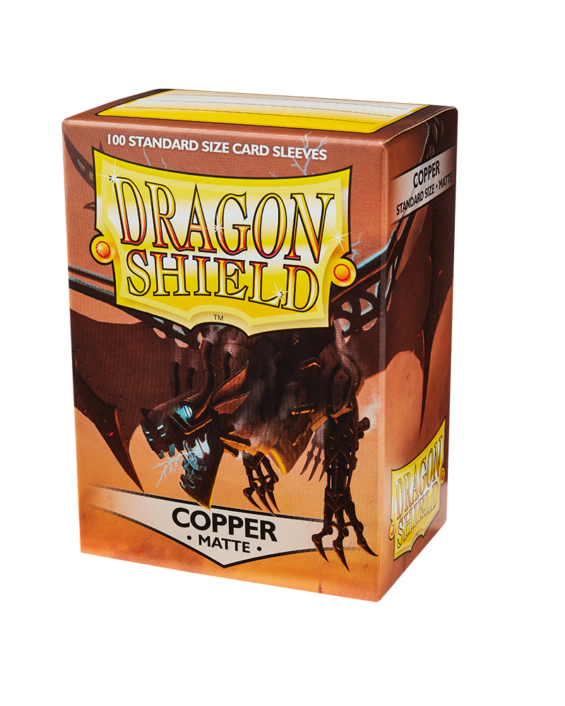 Dragon Shield - Matte Sleeve Copper